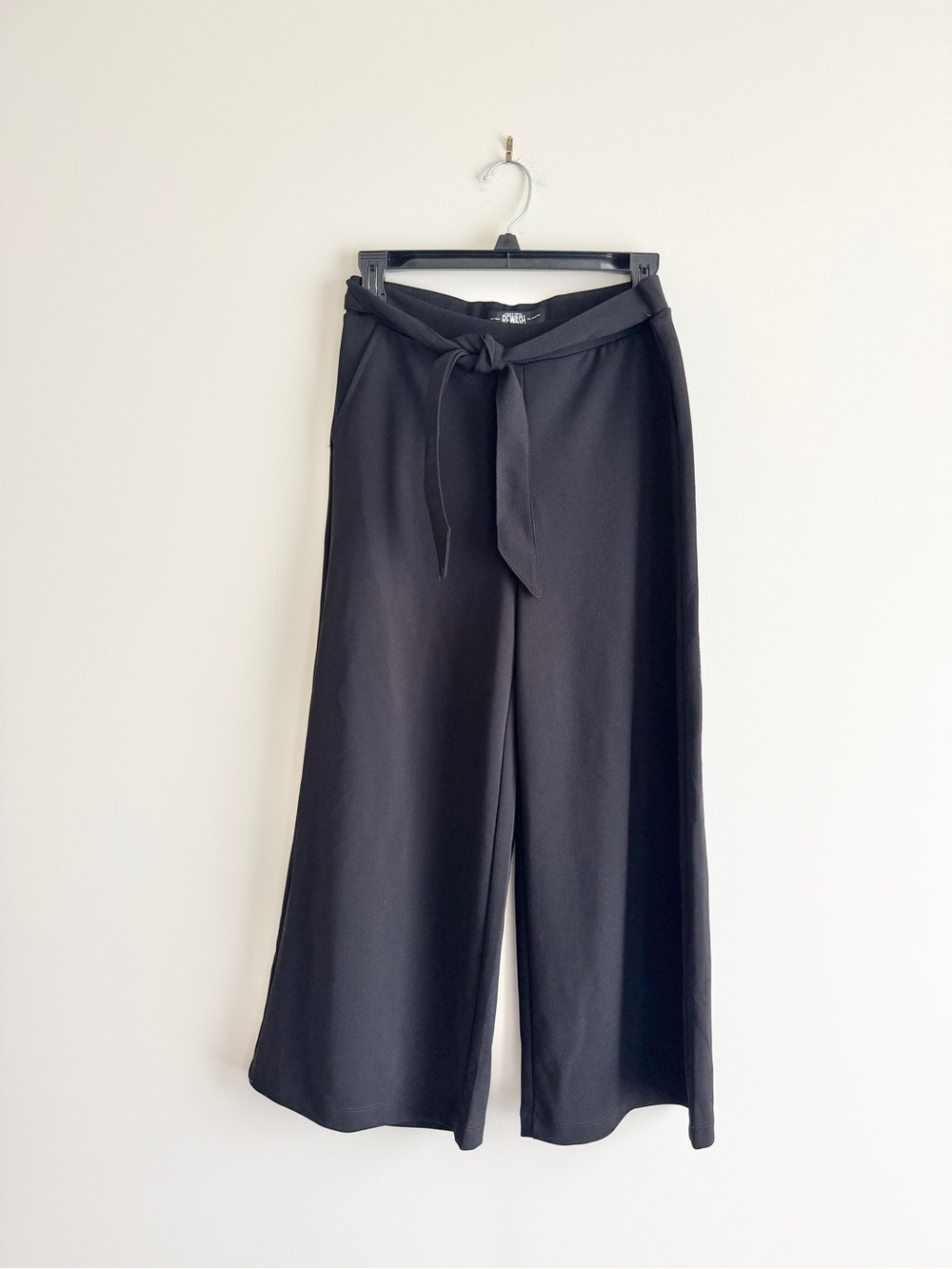 Vintage Rewash Wide Leg Pants Black Size Small career classic - Picture 4 of 10